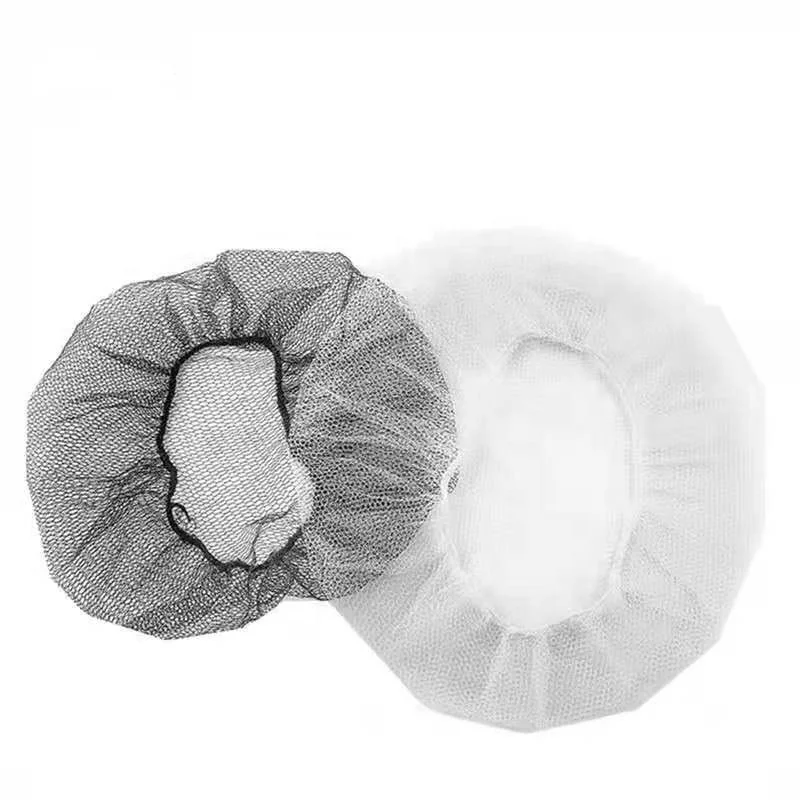 100pcs Hair Nets Invisible Elastic Edge Mesh for Wig and Hair Fixing