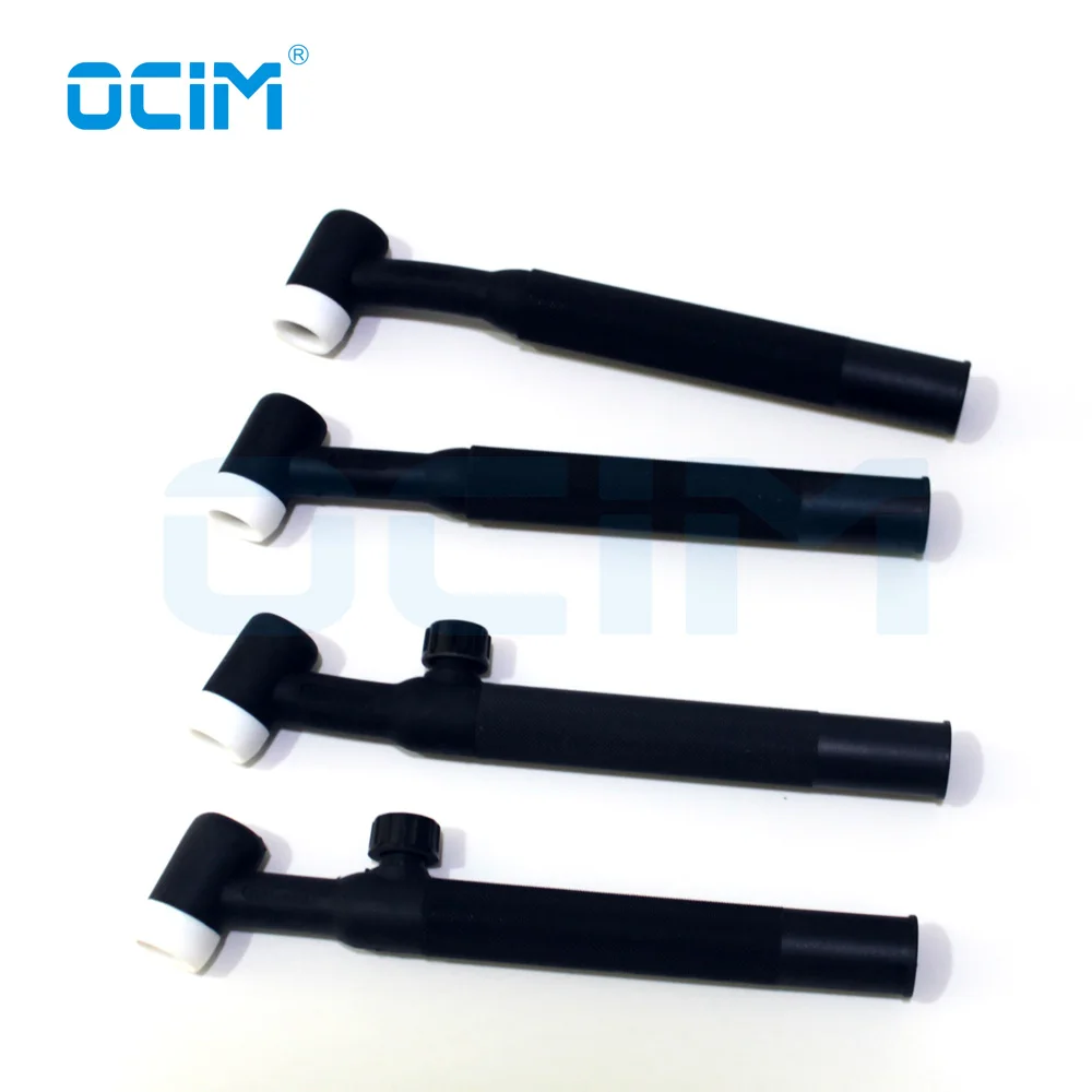 WP17 Red Handle Solders to Tig Torch Head