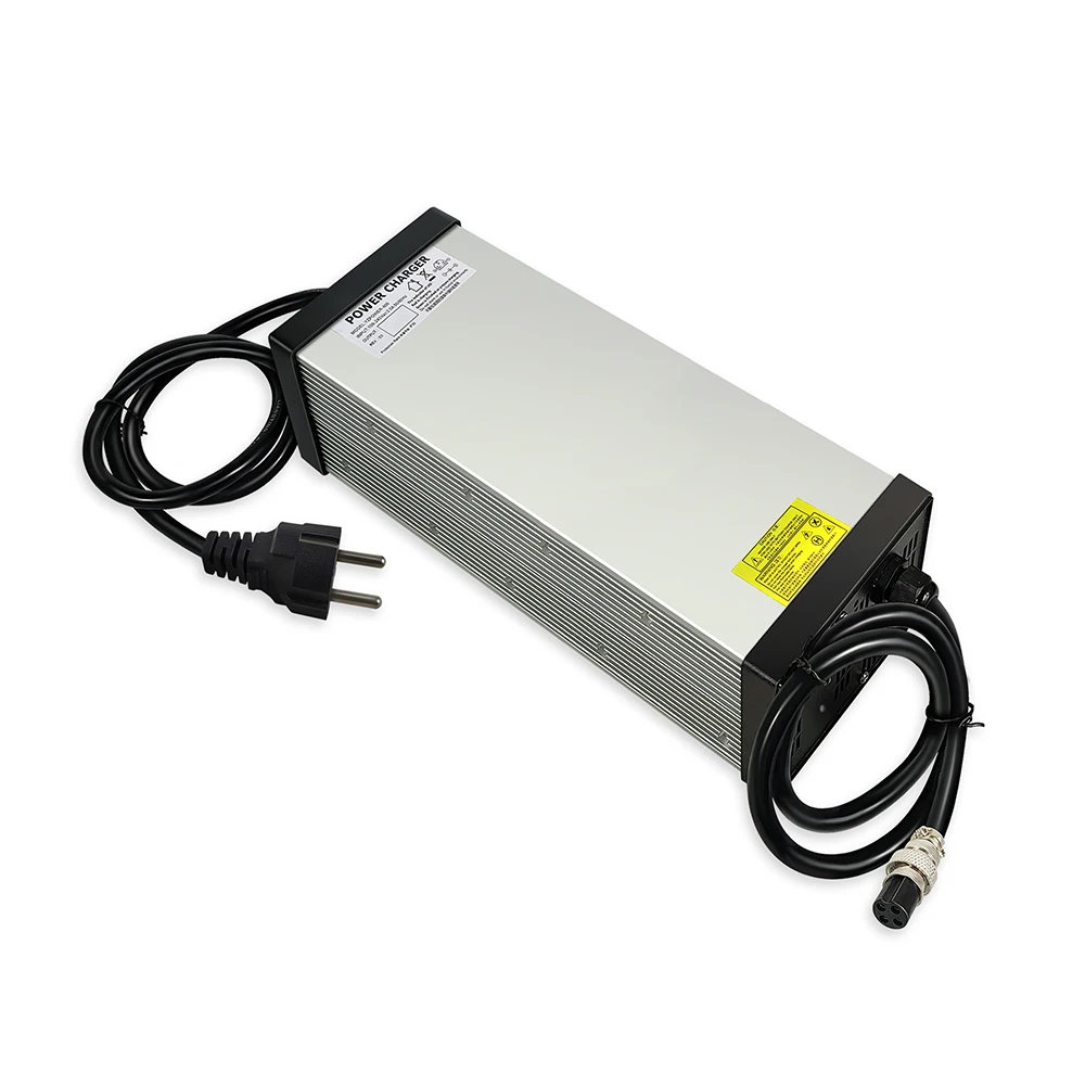 YZPOWER High Power Customizable 42V 40A 35A 30A battery charger for 36V lithium battery E-bike golf cart