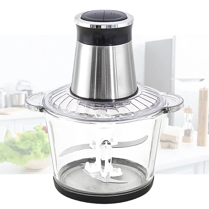 3L Multifunction German Home Electric, Multifood Electric Vegetable Cutter Machine Chopper Food Processor