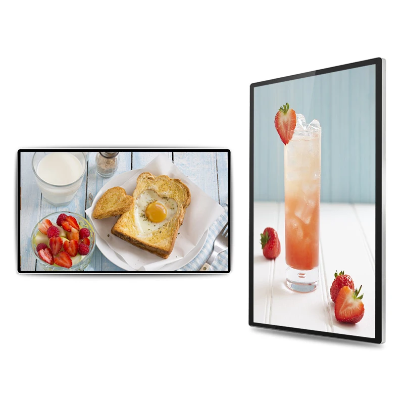 Hot Sale 43 Inch Digital Signage Electronic Lcd Multi Media Wall Mounted Outdoor Lcd Advertising Display Machine WiFi Monitor