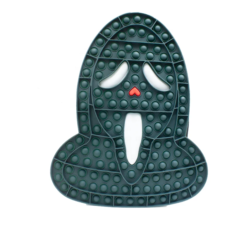 Hot Halloween Witch Shape Decompression Silicone Fingertip Toy Relive Stress Toy