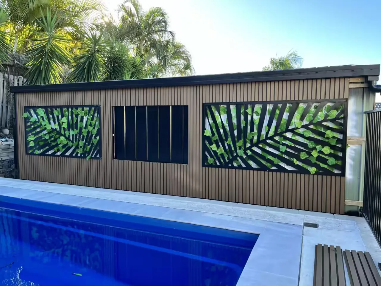 New Composite Cladding Piece   Outdoor Panel Decoration   Exterior or Indoor WPC Wall Panel