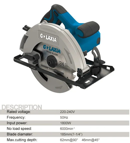 High Quality Factory  Electric Corded Circular Saw with directly sale accept OEM
