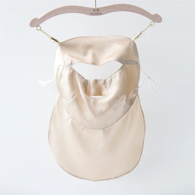 New Arrivals Private Label Full Face Neck Protector with Uv Protection Natural Ice Silk Full Face Mask