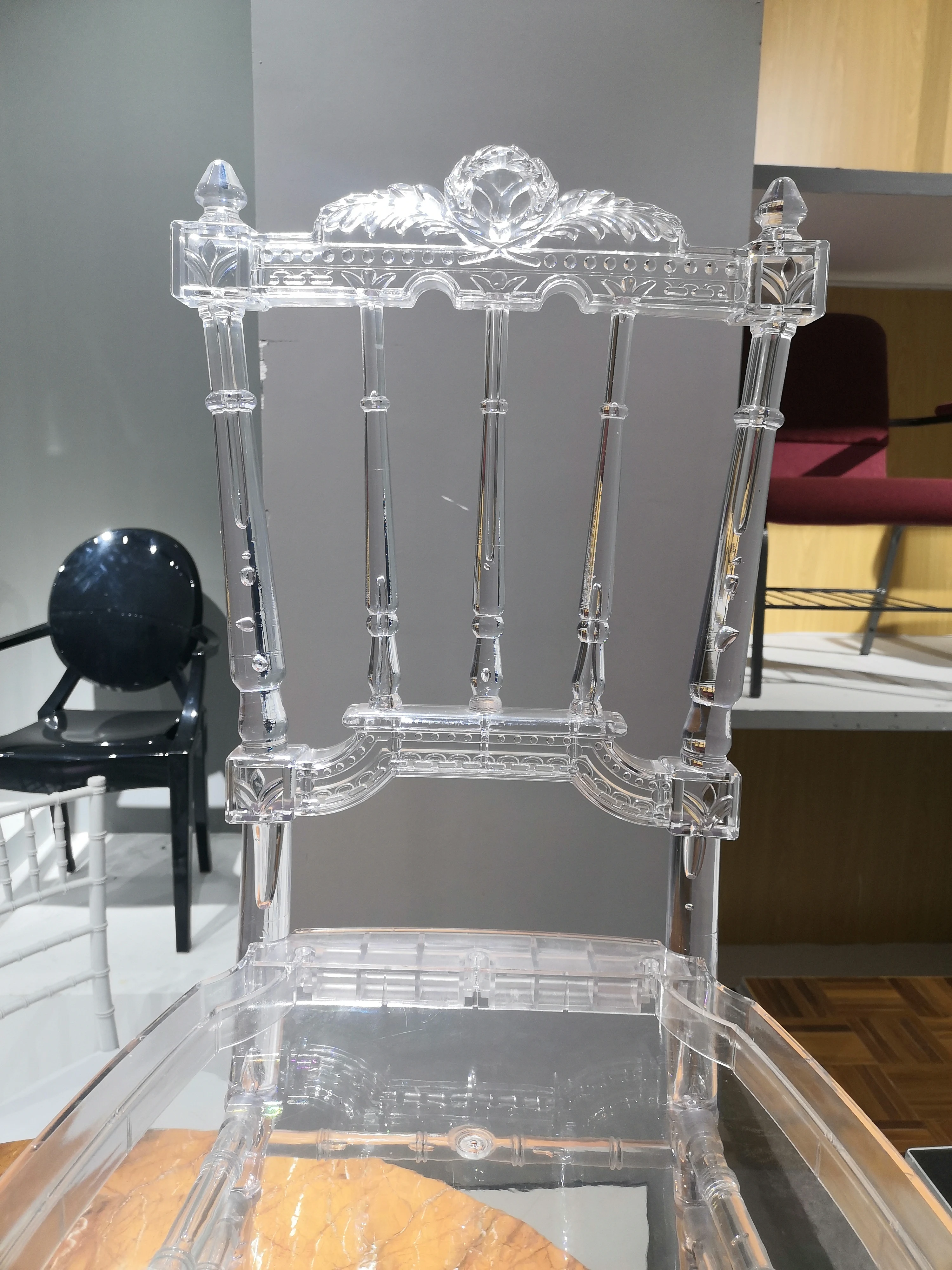  Акриловый стул от производителя продажа стульев Наполеона прозрачный