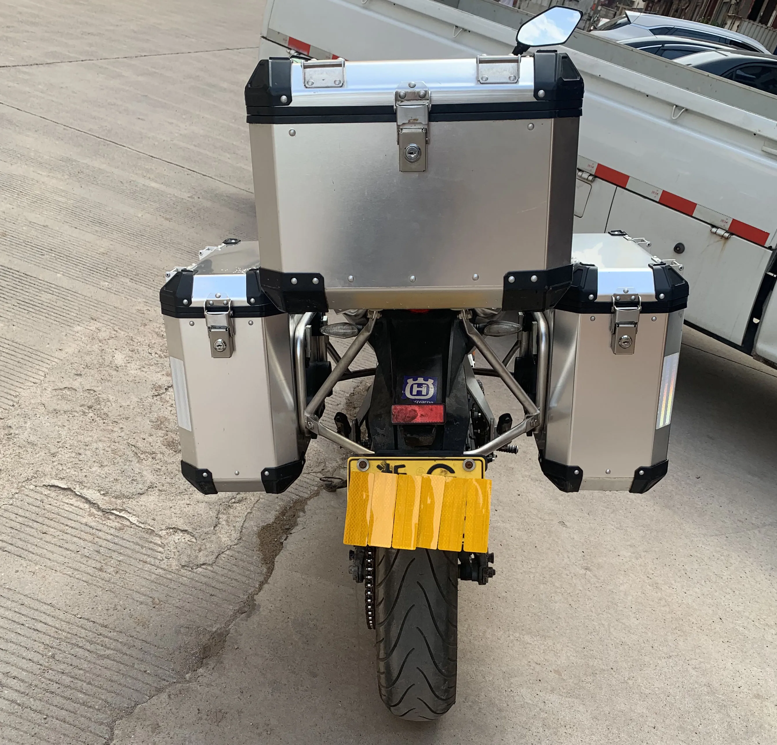 Высокой емкости квадратная коробка для хранения задняя крышка мотоцикла Ktm390 все велосипеды