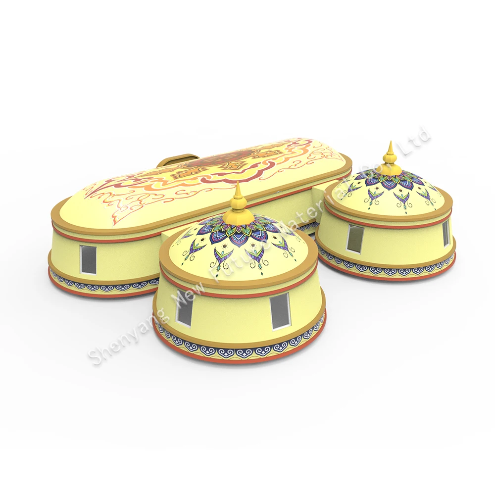 Web celebrity tent room  Accommodation planning of scenic spots Hot spring house