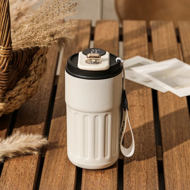 Led Temperature Thermos Flask Smart Water Bottle with Temperature Sensor Control Display