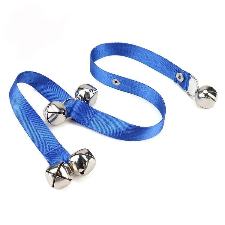 Bell pendant pet doorbell rope training dog going out alarm bell lashing Guide dog training doorbell