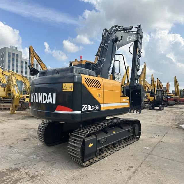 Used Excavator Robex Hyundai 305LC-9T 220 225 Second Hand Digger Crawler Machine Used Hyundai 220LC-9S 220LC-9 220 for sale