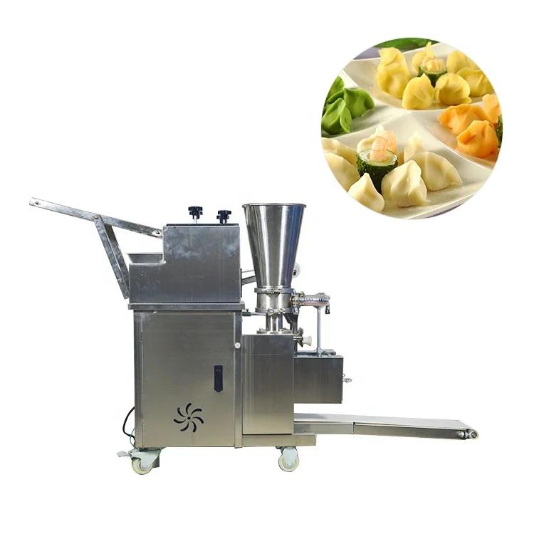 Fully automatic samosa empanada gyoza dumpling making machine