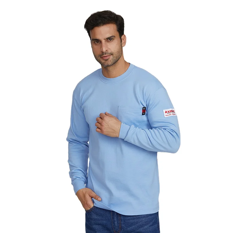 Wholesale Breathable FR Fire Retardant Work Shirt for worker