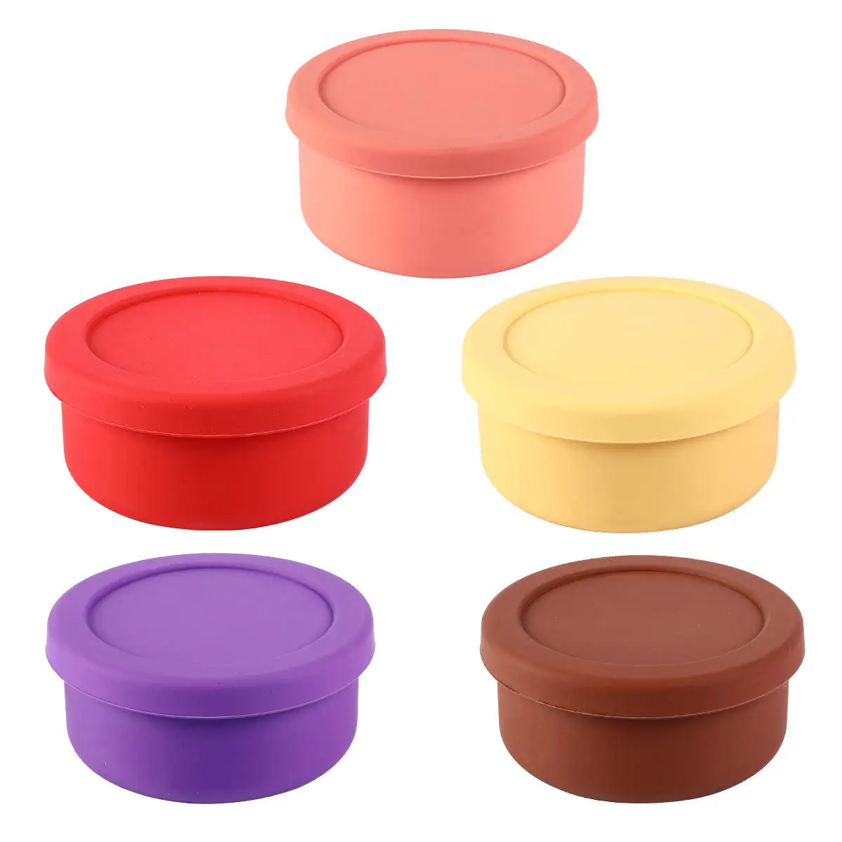 Kitchen Silicone Pizza Dough Proofing Box Bpa Free Silicone Food Storage Containers With Lid For Travel Microwave And Freezer