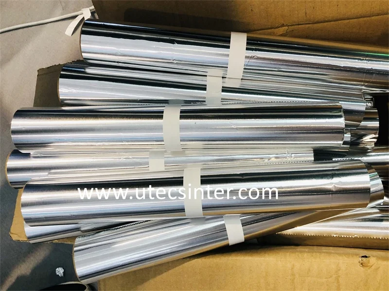 UT500A household catering kitchen aluminum foil roll fully automatic air fryer baking paper rewinding machine