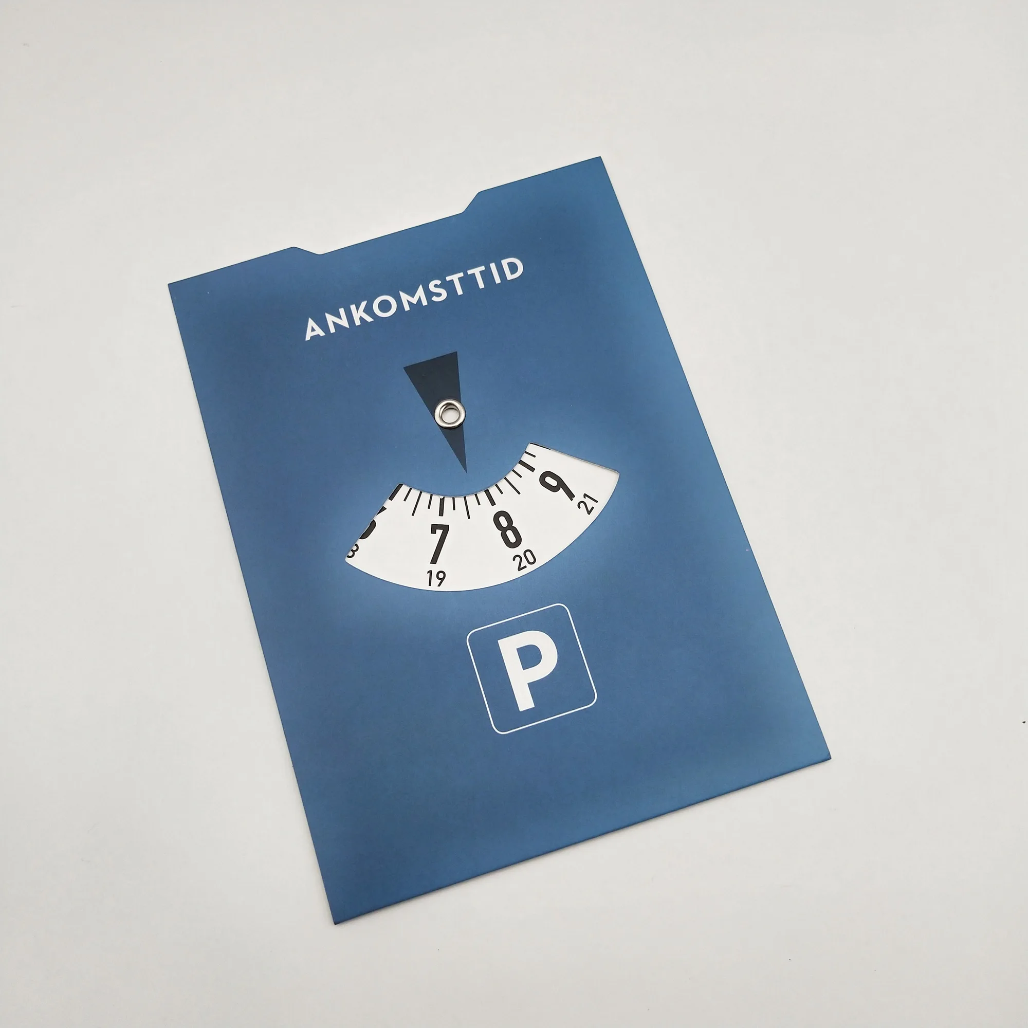 Cheap Custom Logo Printed Promotional Paper Parking Disc Clock Car Digital Parking Timer