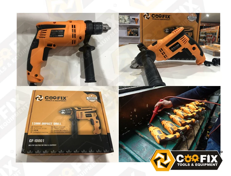 Ударная дрель COOFIX модель CF-ID001 710 Вт
