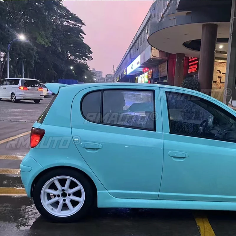 2002-2013 Золотой стиль высококачественный Спойлер ABS для Toyota Echo YARIS Vitz спойлер заднего окна крыши