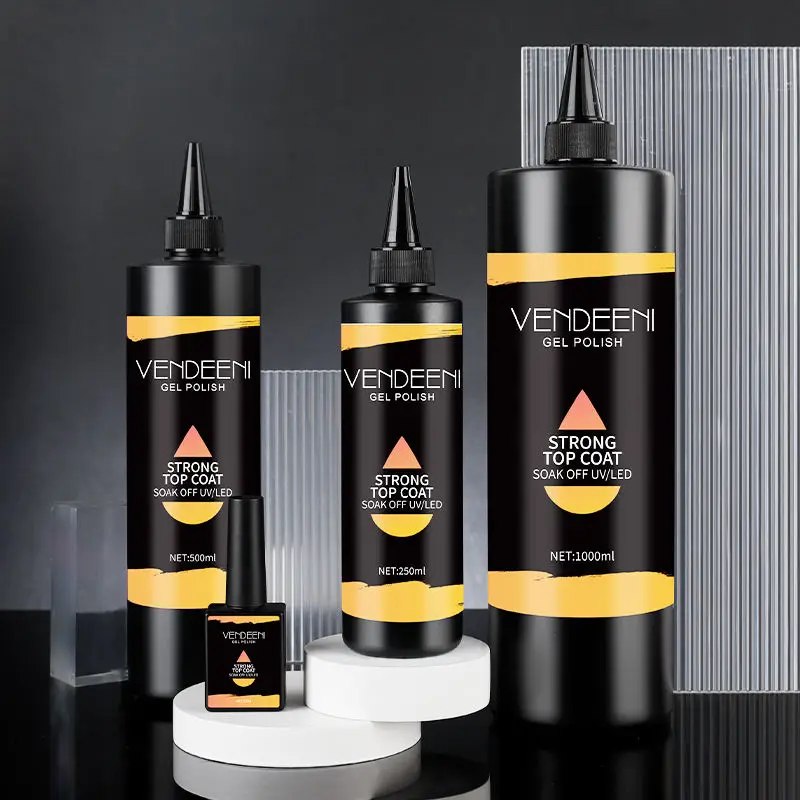 Vendeeni 15/250/500/1000 ML Multi Functional Gel OEM/ODM Nail Art Wholesale Gel Polish Bulk