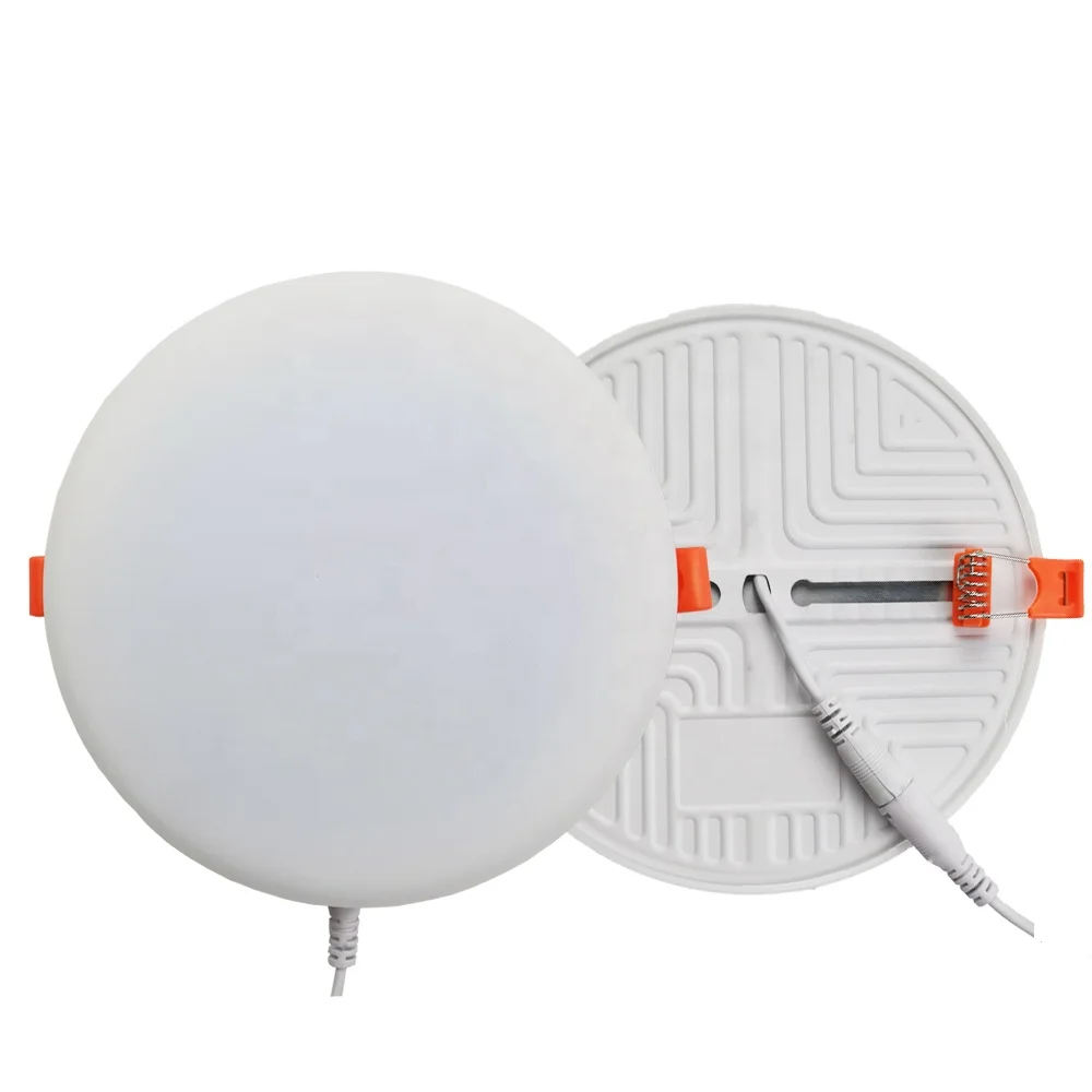 
Ulter Thin Frameless Led Round Panel Light SMD LED Ceiling Panel Light New Style Office Home 9W 18W 24W 36W Luminous White 