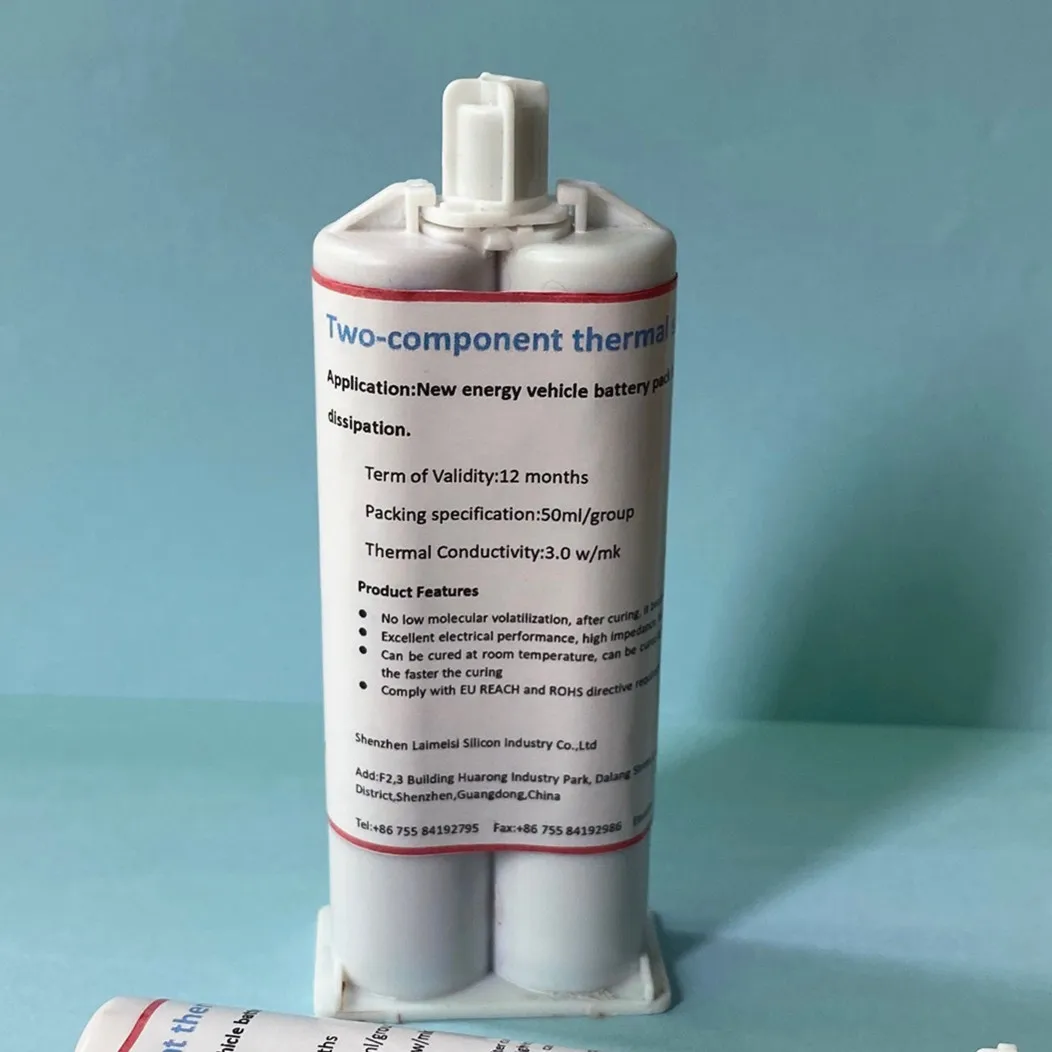 Two-component Silicone thermal putty For communication equipment