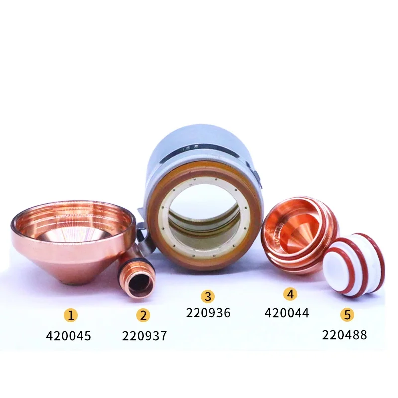 Плазменная режущая насадка для плазменной резки 200A 220937/420044/420045/220936/220488/420087/220487/220492