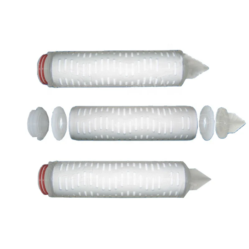 20 Inches PES Filter Cartridge Absolute Filtering For Wine Beer Liquor Support Customization Size