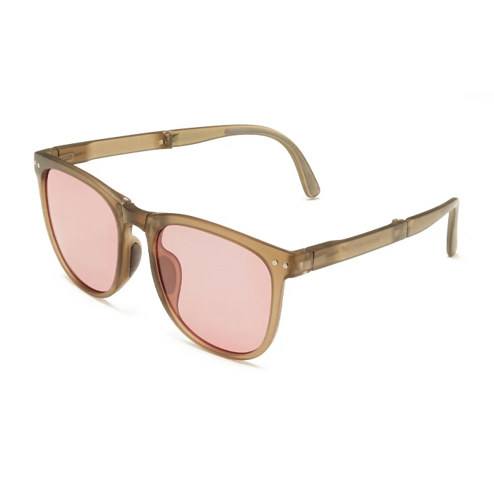 Large Frame Rice Nail Polarized Sunglasses Driver Driving Mirror Fishing Folding Tea Frame Brown Lens Sunglasses Wholesale