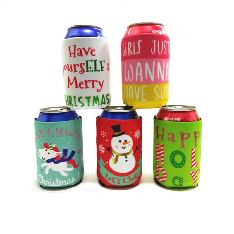 Insulated Cola cheap Beer Beverage Can Bottle Sleeve Mug Cover Kitchen Cup Holder Decor Diving Cloth Heat Soft Durabl Cup