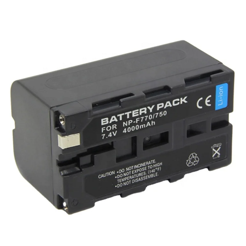 Jinnet Li-ion Rechargeable Battery For So ny NP F750 NP-F750 NP-F770 NP-F550