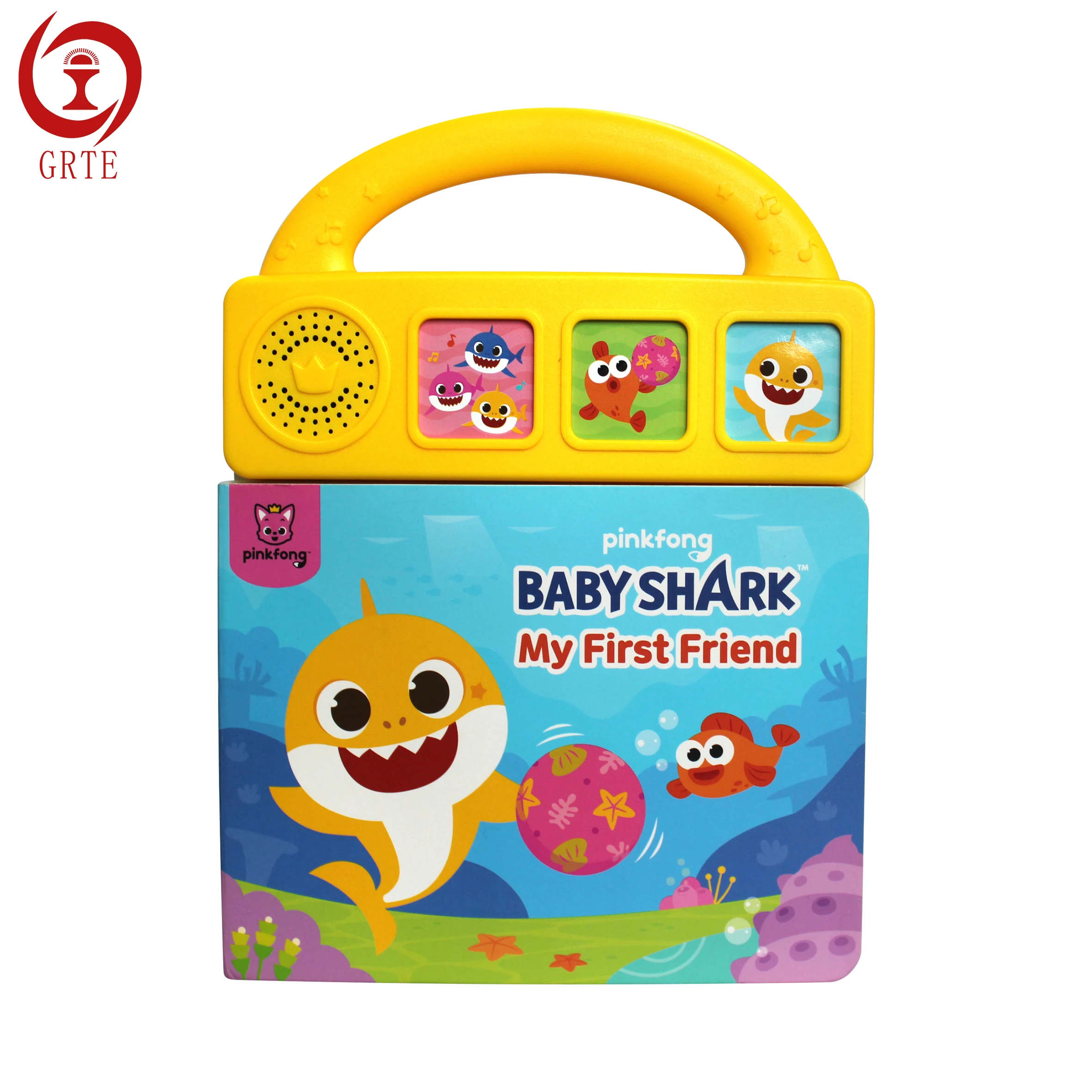 Custom Buttons Sound Book Kids Audio Book Learning English Board talking  Book Printing