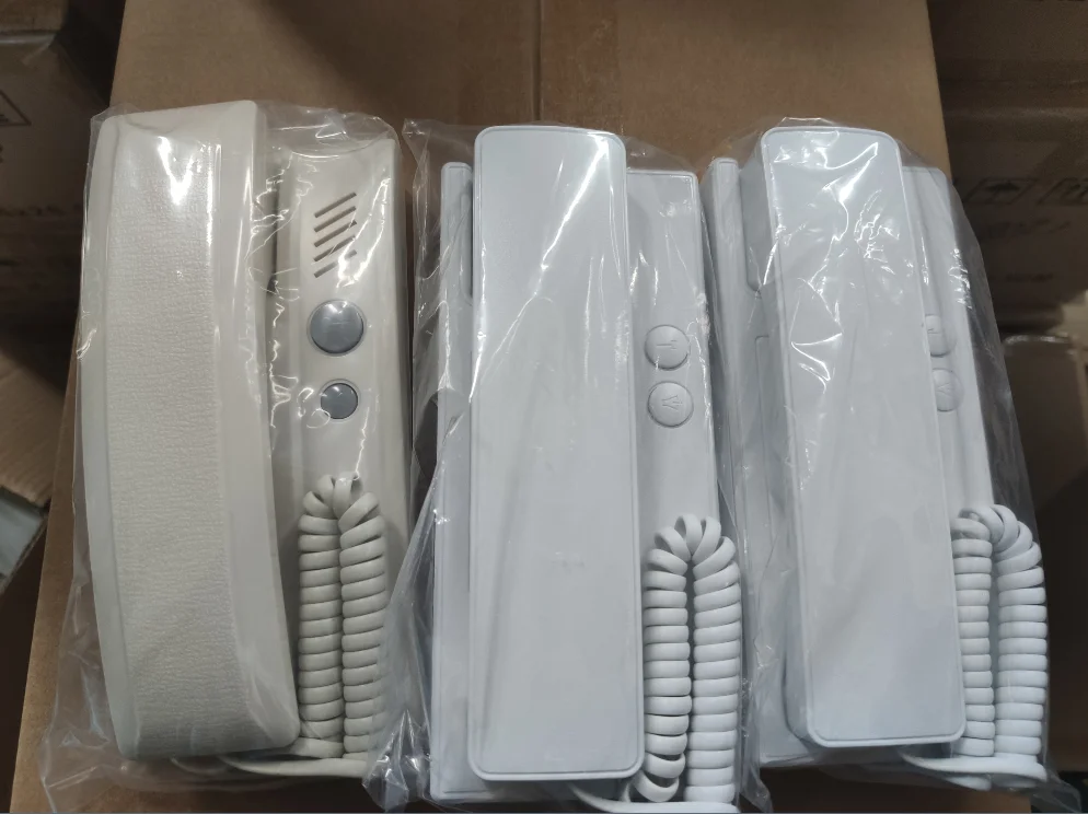 Digital system audio door phone wired audio door intercom system, can unlock by password or ID card