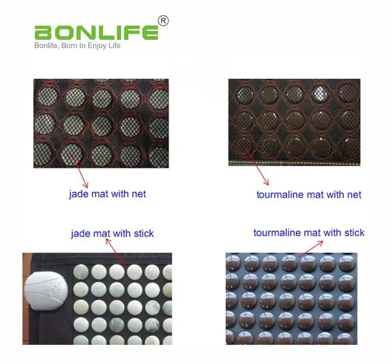 Far infrared Korea Health Jade Stone Heating Magnetic Mattress