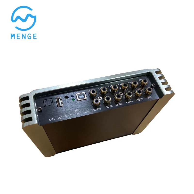 8 channel Amplifier Mono RMS 160W D class Amp DSP input output Peak  2/4 ohms Class D Car dsp Amplifier