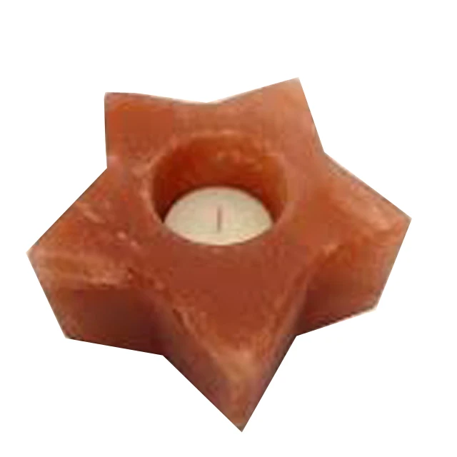 Himalayan Salt Candle Holder Organic Natural Craft Himalayan Pink Salt Rock Gift Interior Decoration Tea light