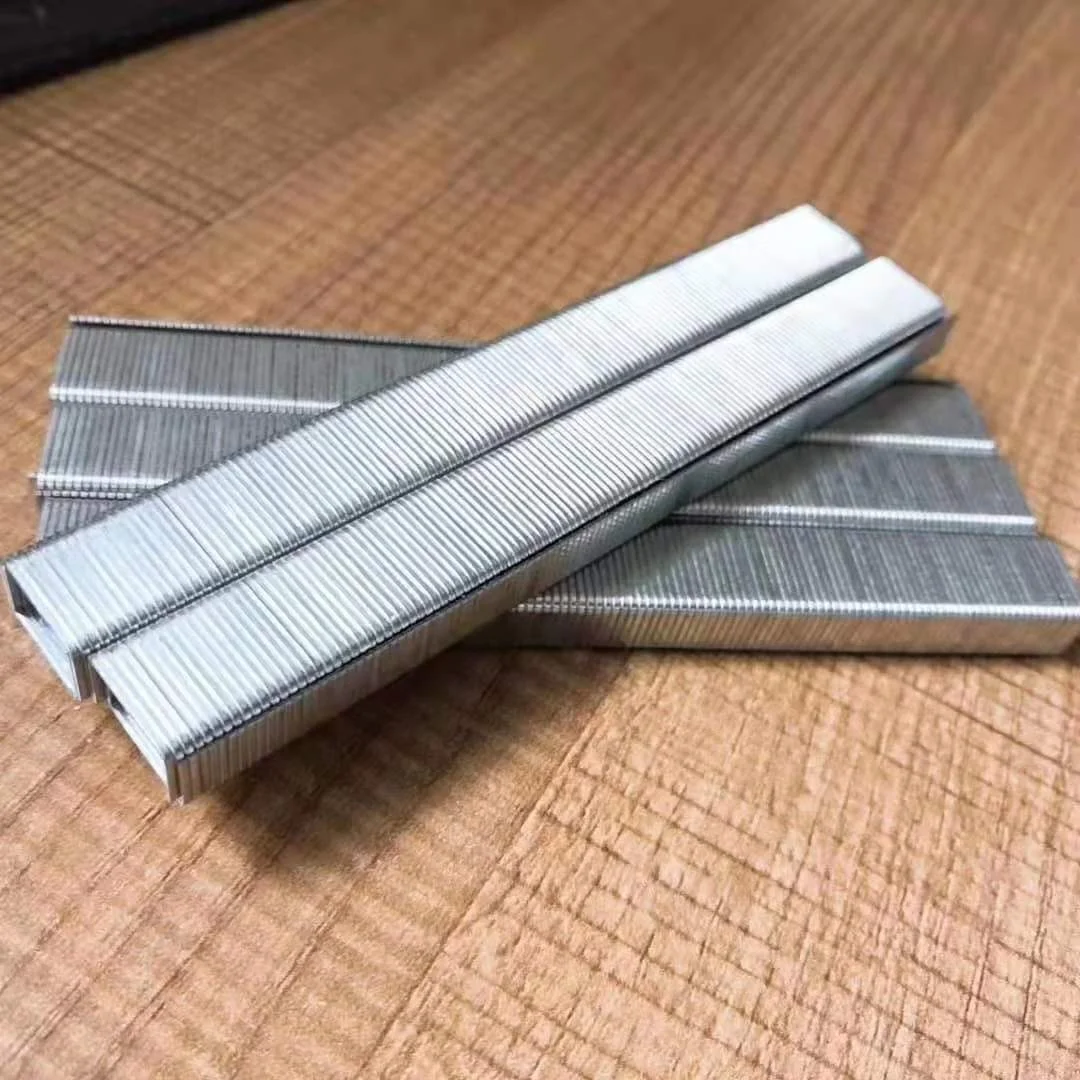 C Type Hog Ring Staples Metric Steel curved staples factory