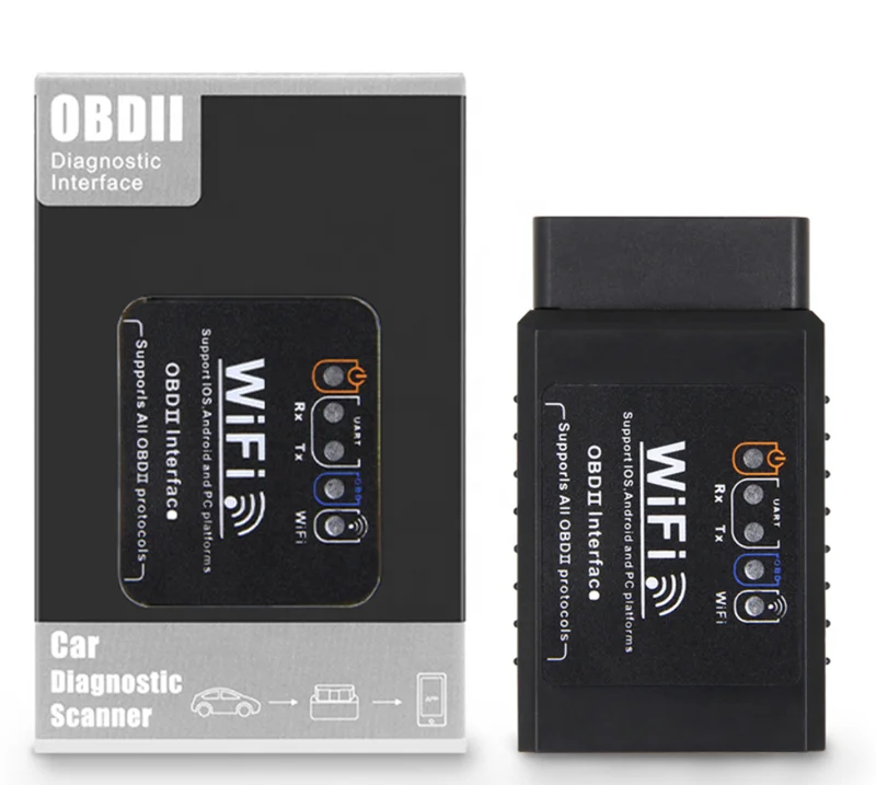 2024 Trending item OBD2 Scanner Adapter F5 Wireless ELM327 WiFi V1.5 Car Engine Fault Code Reader for Android for iPhone