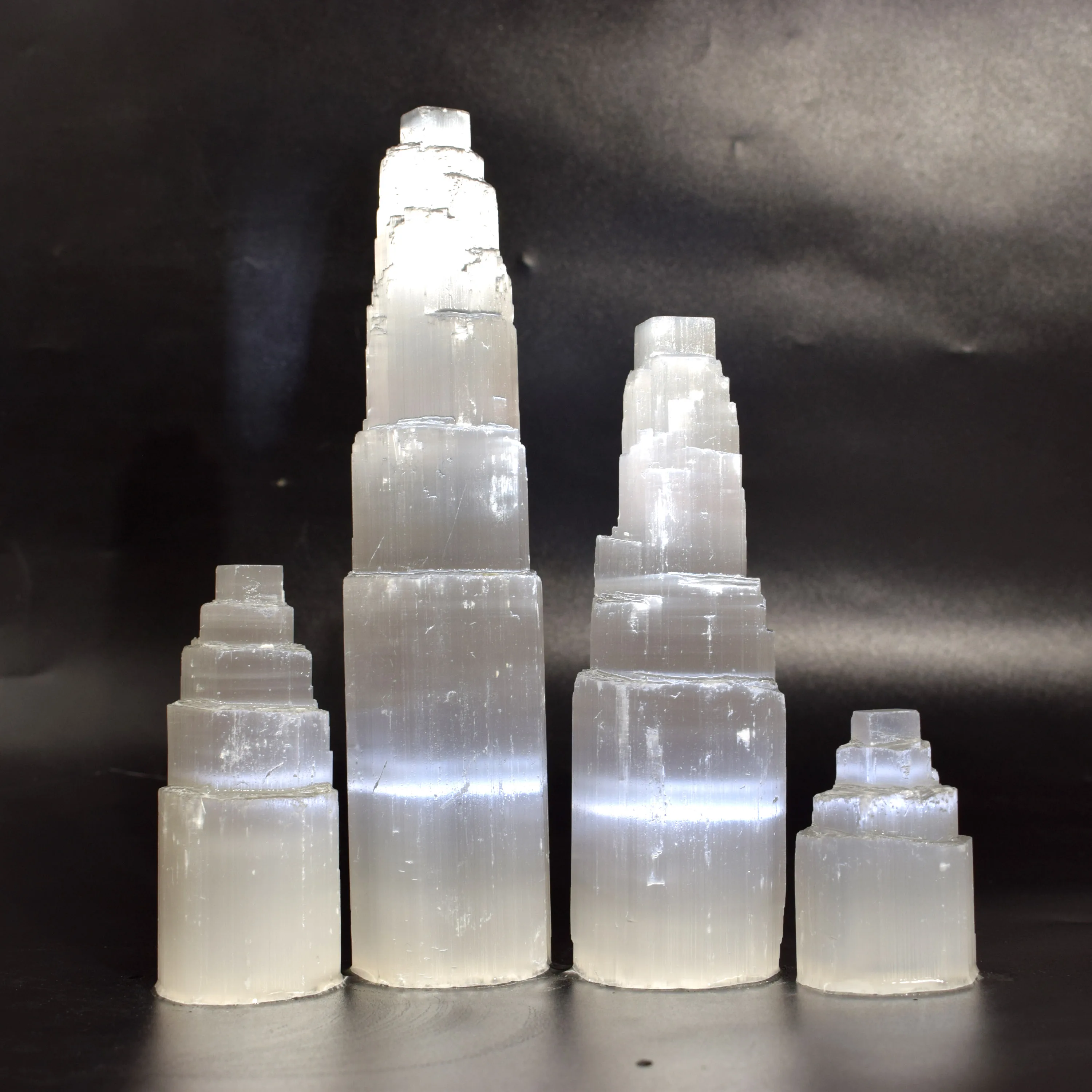 Wholesale Nature Crystal Selenite Tower High Quality For Sale