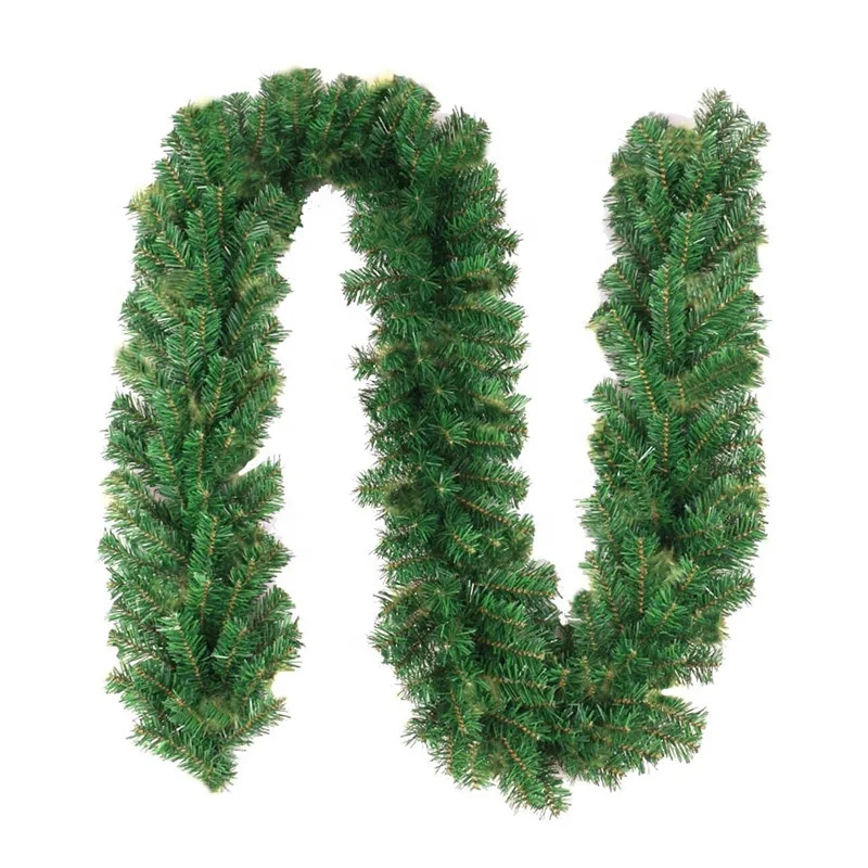 Artificial Greenery Christmas Garland Outdoor Xmas Garland Wreaths for Outdoor Indoor Christmas Decorations