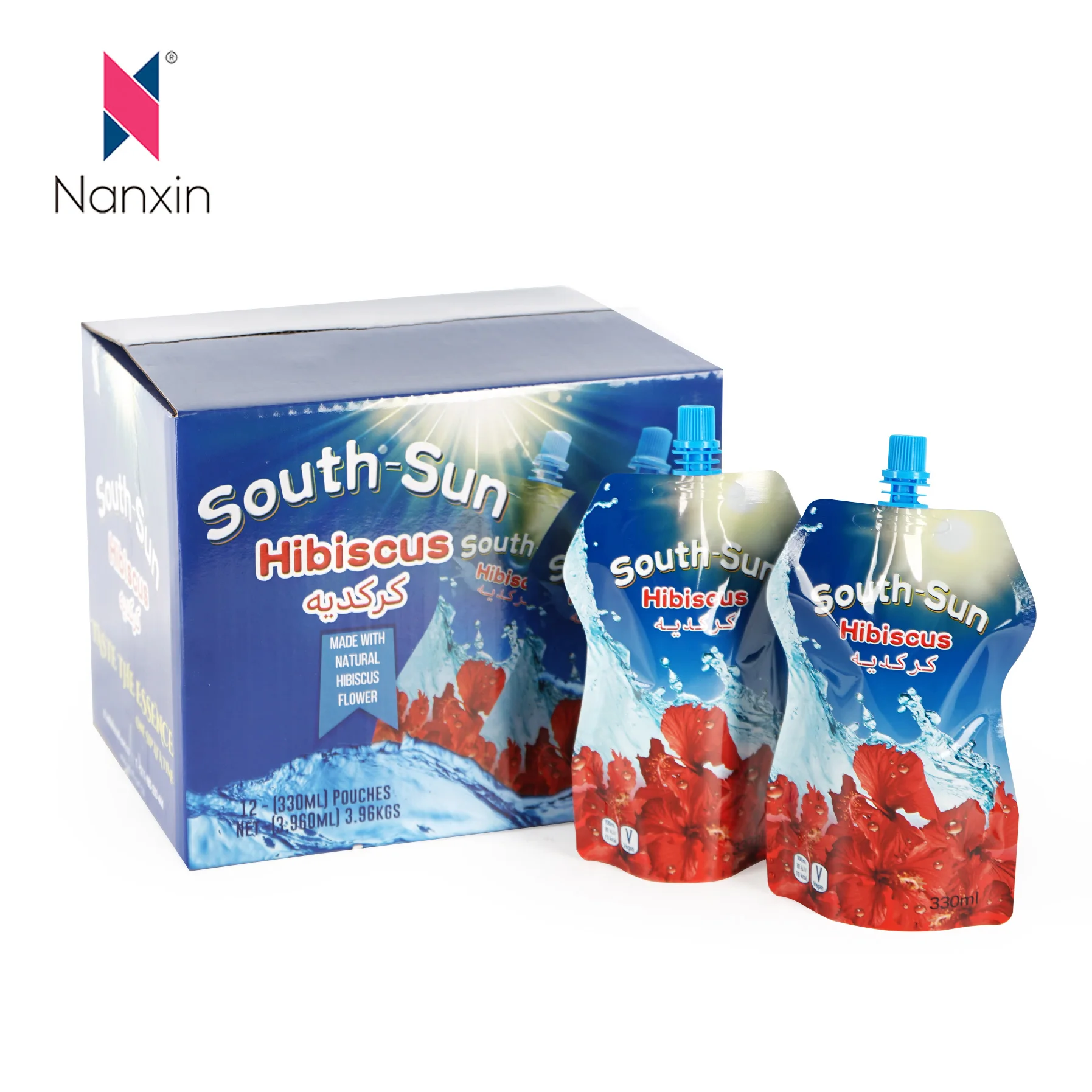 Пищевой портативный многоразовый пластиковый пакет для напитков