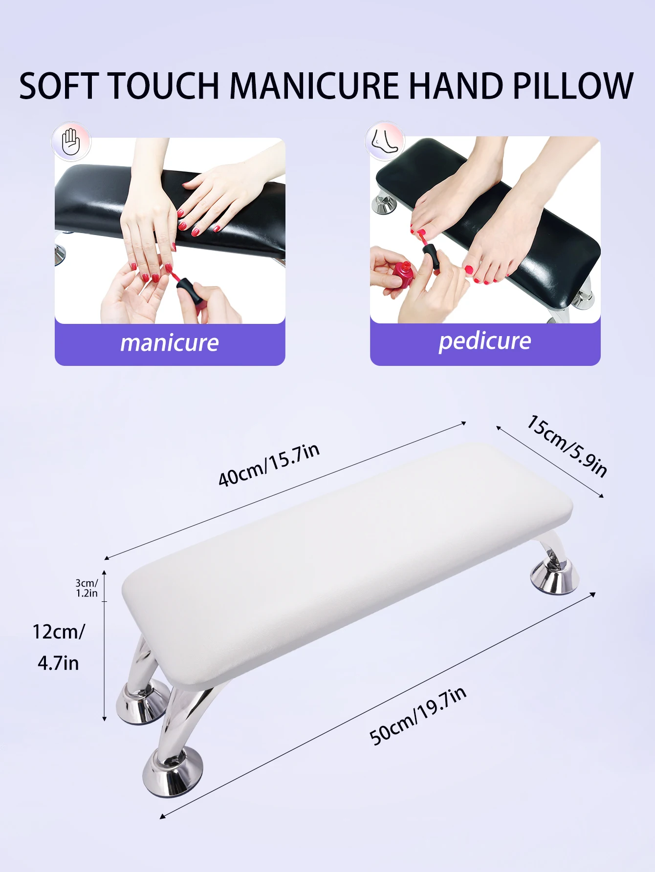 Soft Pillow Pu Leather Nails Supplies Salon Arm Rest Manicure Nail Tools Nail Art Hand Pillow