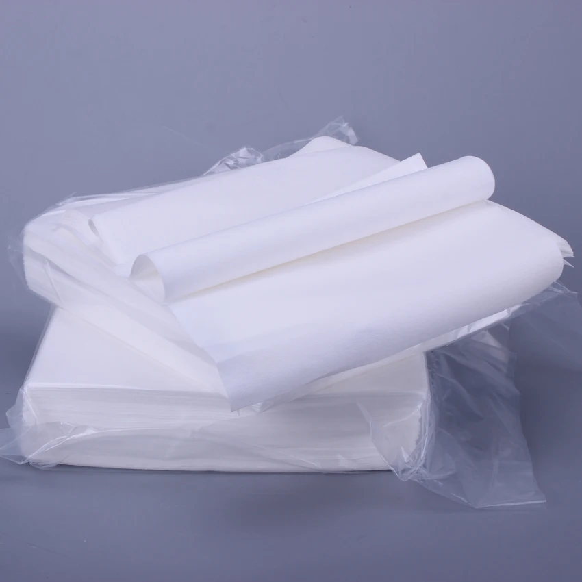 Dust Free class 10000 Disposable Oil Absorbing Industrial Cleaning Wiping Paper 9x9 Inch 0609 Non Woven Cleanroom dry Wipe