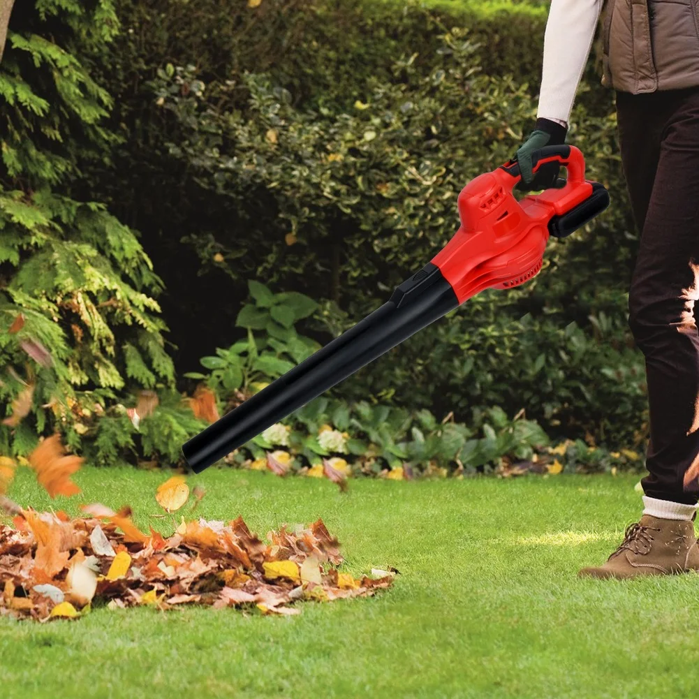 Vertak Electric 20V Battery High Pressure Blower Extension Tube Hand Held Leaf Blower For Garden