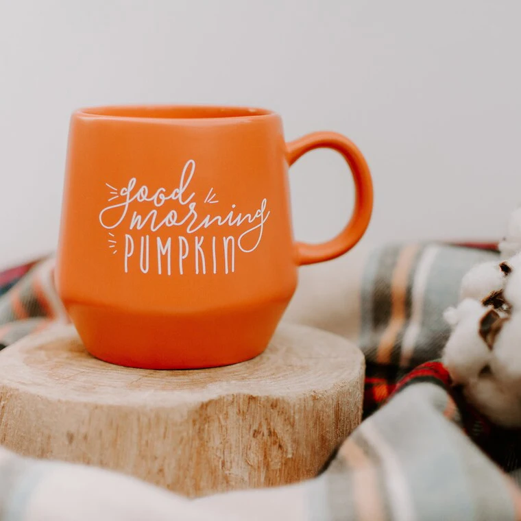 Оптовая Продажа Дешевая Осенняя урожайная шелковая печать узор украшения на заказ логотип ручной работы керамическая кофейная кружка