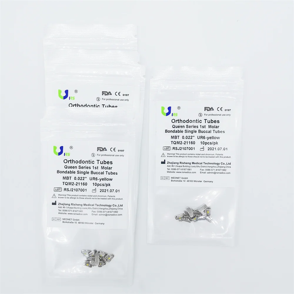 Orthodontic Single Bondable 1st Molar Buccal Tubes of RS MEDICO