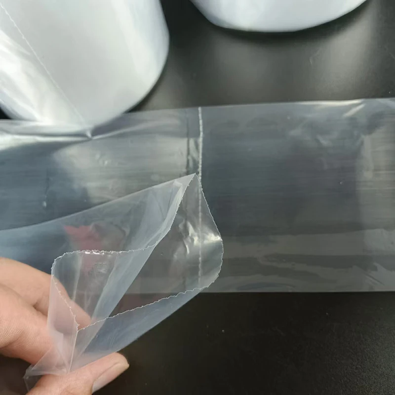 Прозрачная пластиковая прозрачная защитная упаковка для хранения полиэтиленовых пакетов в рулоне