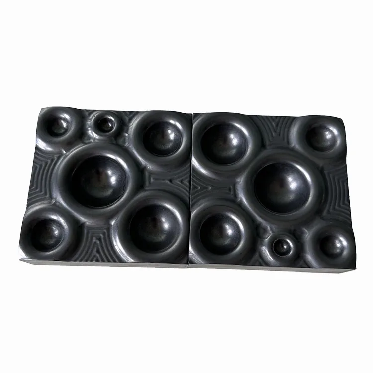 High performance custom ingot graphite glass blowing mold