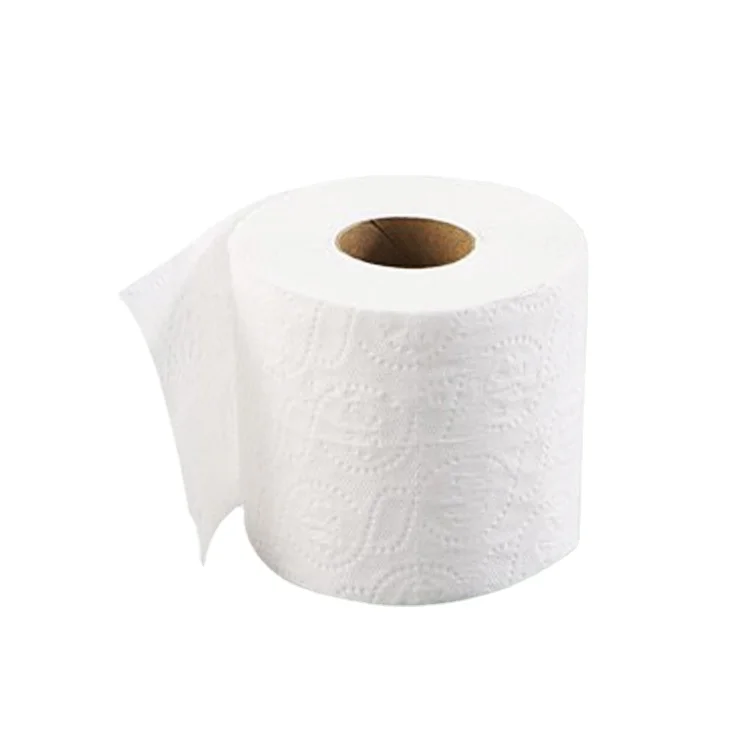Manufacturer Customized Bamboo Pulp White Tissue Roll Natural Paper Napkin Tissue Paper Embossing Toilet Paper 2 Ply 300 Sheets
