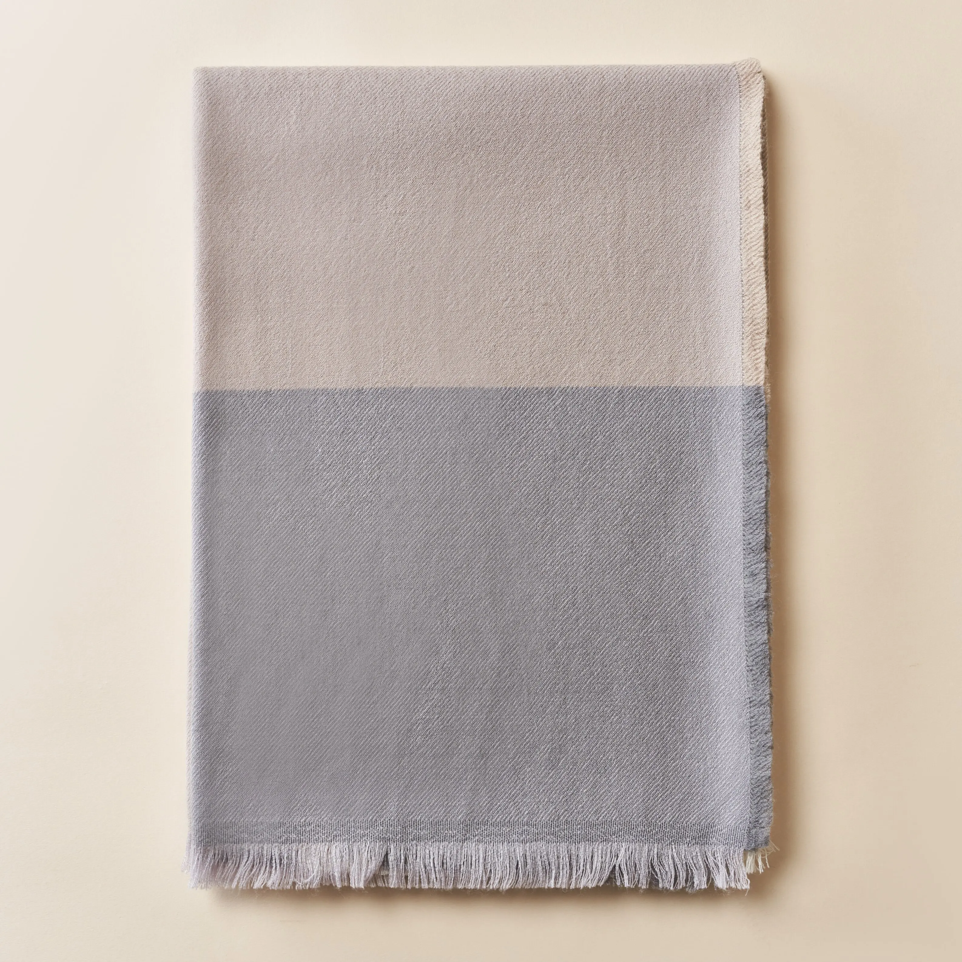 100% Wool Home Textile Hot-Selling Heavy Strip Throw Wool Blanket With Tassels For Winter