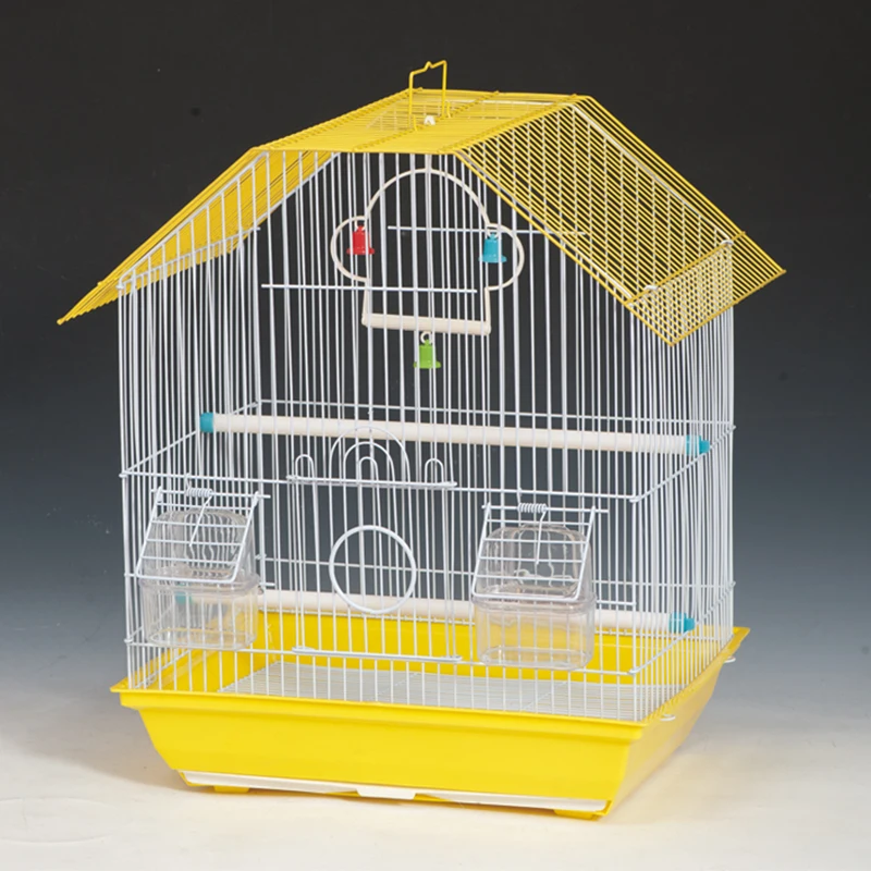 Wholesale Hot Sale Customized bamboo hair brass wedding big birdcage  souvenir outdoor Iron bird house